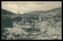 Delcampe - ALMEIDA -Ponte No Rio " Côa" Tomada Pelos Franceses Durante A Invasão(Joaquim Sequeira Lopes 521) Carte Postale - Guarda