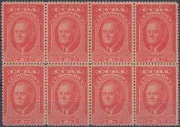 1947-11. CUBA. REPUBLICA. 1947. Ed.390. MNH. FRANKLIN DELANO ROOSEVELT. BLOCK 8. - Ungebraucht