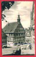 161307 / Backnang / Württemberg - RATHAUS , PHOTO AGFA, SANELLA , CAR , - USED 1959 Germany Deutschland Allemagne German - Backnang