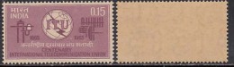 India MNH 1965, International Telecommunication Union, Telecom - Unused Stamps