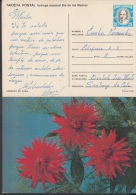 1985-EP-2 CUBA 1985. Ed.136d. MOTHER DAY SPECIAL DELIVERY. ENTERO POSTAL. POSTAL STATIONERY. FLOWERS. FLORES. USED. - Cartas & Documentos