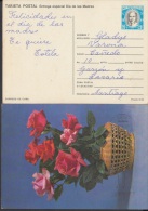 1986-EP-12 CUBA 1986. Ed.140i. MOTHER DAY SPECIAL DELIVERY. ENTERO POSTAL. POSTAL STATIONERY. ROSAS. ROSES FLOWERS. FLOR - Brieven En Documenten