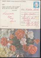 1987-EP-4 CUBA 1987. Ed.143. MOTHER DAY SPECIAL DELIVERY. POSTAL STATIONERY. FLORES. FLOWERS. VERSO: JOSE MARTI. USED. - Ongebruikt