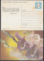 1987-EP-14 CUBA 1987. Ed.143. MOTHER DAY SPECIAL DELIVERY. POSTAL STATIONERY. FLORES. FLOWERS. VERSO: ADOLFO MARTI. UNUS - Unused Stamps