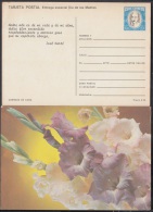 1987-EP-17 CUBA 1987. Ed.143. MOTHER DAY SPECIAL DELIVERY. POSTAL STATIONERY. FLORES. FLOWERS. VERSO: JOSE MARTI. UNUSED - Nuovi