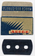 LAMETTA DA BARBA "ADIGE" Lamette Hojas-hoja Afeitar Razor Blades-blade Rasierklingen Lames-lame Rasoir - Razor Blades