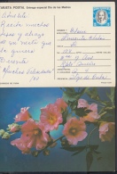 1987-EP-45 CUBA 1987. Ed.141j. MOTHER DAY SPECIAL DELIVERY. ENTERO POSTAL. POSTAL STATIONERY. FLOWERS. FLORES. USED. - Neufs