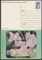 1991-EP-10 CUBA 1991. Ed.149a. MOTHER DAY SPECIAL DELIVERY. POSTAL STATIONERY. FLORES Y PERFUMES. FLOWERS. UNUSED. - Storia Postale