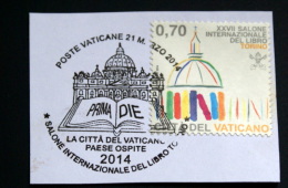 VATICANO 2013 - FAIR OF BOOK USED FDC - Used Stamps