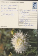 1991-EP-30 CUBA 1991. Ed.149f. MOTHER DAY SPECIAL DELIVERY. ENTERO POSTAL. POSTAL STATIONERY. FLORES. FLOWERS. USED. - Cartas & Documentos