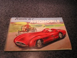 HISTOIRE DE L AUTOMOBILE Chromos Trading Cards Vignette MINERVA Complet Autos Voiture  Collection Auto Peu Courant - Albums & Katalogus