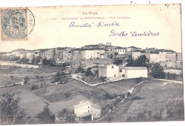 CASTENAU DE MONTMIRAIL Vu Générale TB (rousseurs Moins Visibles Que Scan) - Castelnau De Montmirail