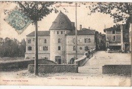 VILLEMUR Le Moulin Dos Un Peu Taché - Vielmur Sur Agout