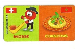 Magnet Suisse Cor Des Alpes, Maroc Couscous - Toerisme