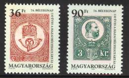 HUNGARY - 2001. 74th Stampday / 130th Anniversary Of The Hungarian Stamp PrintingMNH!! Mi 4676-4677. - Nuevos