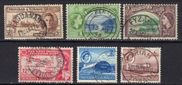 Trinidad & Tobago N° 149, 159, 161, 175, 177, 179 Cinq Oblitérations Différentes - Trinidad & Tobago (...-1961)