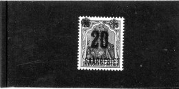 B - 1921 Sarre - Soprastampato (nuovo Linguellato) - Unused Stamps