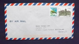 Japan Luftpostbrief Mit 1875 Und 2200 A, Ts Iruma 17.5.1998 - Airmail