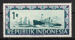 Indonesia 1948 - Navi Mercantili Merchant Ships MNH ** - Indonésie
