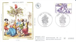 Fdc, Arbre De La Liberte, Boom, Dans, Tree, Dance - Franse Revolutie