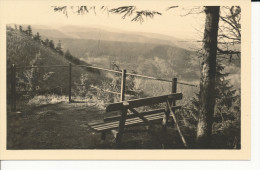 Postkarte CP Deutschland OBERHOF/THÜR. BLICK VON DER TEUFELSKANZEL, 1953, Gebraucht - Siehe Scan - *) - Oberhof