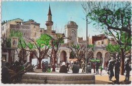 ALGERIE,AFRIQUE DU NORD,époque Coloniale Française,BONE EN 1950,place D´armes,La Mosquée,lieu De Prière,musulman,rare - Annaba (Bône)