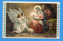 Mans997, Joyeux Noël,, Ange,Angel,  Flûte, Jésus, Marie, Josef, Circulée Sous Enveloppe - Engel