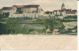 Postkarte CP DEUTSCHLAND FREYBURG AN DER UNSTRUT-SCHLOSS, 1901, Gebraucht - Siehe Scan - *) - Freyburg A. D. Unstrut