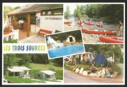 CALVIAC Camping LES 3 SOURCES Sousceyrac 1998 - Sousceyrac