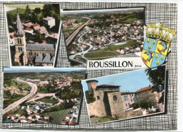 CPSM 38 ROUSSILLON MULTI VUES  Grand Format 15 X 10,5 - Roussillon