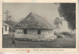 Wallis Et Futuna - LANO - Une Case Indigène Servant De Grand Séminaire - Wallis E Futuna