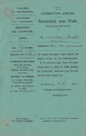 FRANCE  TYPE GROUPE SEUL SUR DOCUMENT - 1898-1900 Sage (Tipo III)