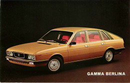 Publicités - Voitures - Automobile - Lancia Gamma Berlina - 2 Scans - Bon état Général - Publicidad