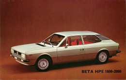 Publicités - Voitures - Automobile - Lancia Beta HPE 1600-2000 - 2 Scans - Bon état Général - Publicidad
