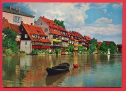 161349 / BAMBERG - KLEIN VENEDIG , RIVER BOAT SAILING - Germany Deutschland Allemagne Germania - Bamberg