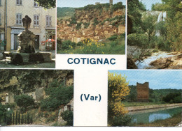 CP - PHOTO - COTIGNAC - MULTIVUES -15981 - - Cotignac