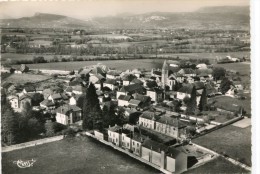 CPSM 38  ST  ANDRE LE GAZ VUE PANORAMIQUE AERIENNE 1961   Grand Format 15 X 10,5 - Saint-André-le-Gaz