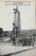 CARTE POSTALE ORIGINALE ANCIENNE DE 1919 : BAR LE DUC ; ENFANTS DE LA MEUSE ; ANIMEE ; MEUSE (55) - War Memorials