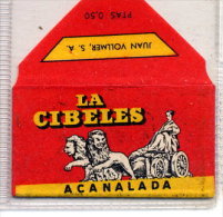 LAMETTA DA BARBA "LA CIBELES", Lamette Hojas Hoja Afeitar Razor Blades Blade Rasierklingen Lames Lame Rasoir - Hojas De Afeitar