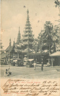 Birmanie Rangoon  - Scene The Shwe Dagone Pagoda - Malaysia