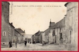 88 LIFFOL-le-GRAND - Le Caron Et La Grande Rue - Liffol Le Grand