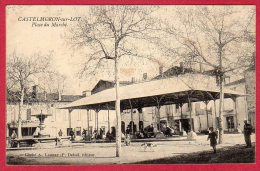 47 CASTELMORON-sur-LOT - Place Du Marché - Castelmoron