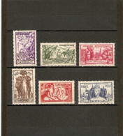 CAMEROUN  LOT   N° 153/158  NEUFS  *      DE  1937 - Ongebruikt