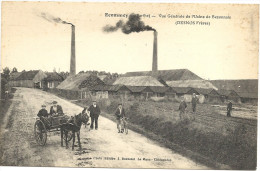 72  ECOMMOY    VUE  GENERALE  DE  L  USINE  DE   BEZENNAIS     (  DESNOS  FRERES ) - Ecommoy