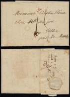 Belgium 1828 Postal History Rare Stampless Cover + Content Luik Liege Tellin DB.248 - Sonstige & Ohne Zuordnung