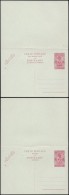 Ruanda Urundi - Postal History Rare Old UNUSED DOUBLE Postcard DB.268 - Entiers Postaux