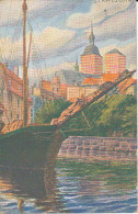 Postkarte CP DEUTSCHLAND STRALSUND, 1924, Gebraucht - Siehe Scan - *) - Stralsund
