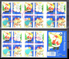 United States 2005 Holiday Cookies - Sc # 3953-56 - Mi.4001-04  - Booklet - Used - 3. 1981-...
