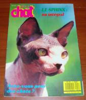 Atout Chat 41 Août 1988 Le Sphinx Nu Intégral - Tierwelt