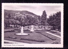 AK BAD KISSINGEN - Partie Im Rosengarten - Karte Gel. 1958 - Bad Kissingen